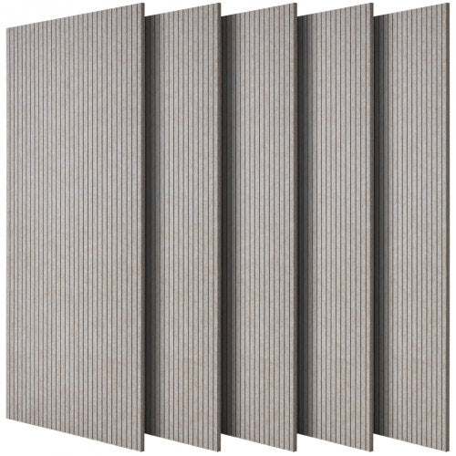 5 Pack Acoustic Panels with Self Adhesive 472 x 236 x 0.4 inch Sound