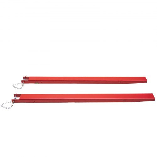 Pallet Fork Extensions 72 Length 45 Width Heavy Duty Carbon Steel Fork