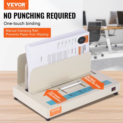 Thermal Binding Machine 500 Sheets Capacity Book Binding Machine Thermal