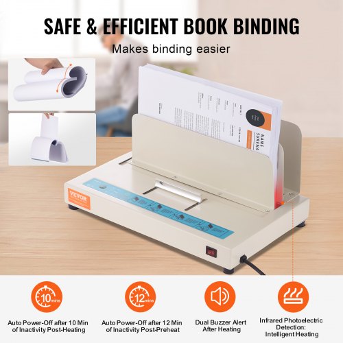 Thermal Binding Machine 500 Sheets Capacity Book Binding Machine Thermal