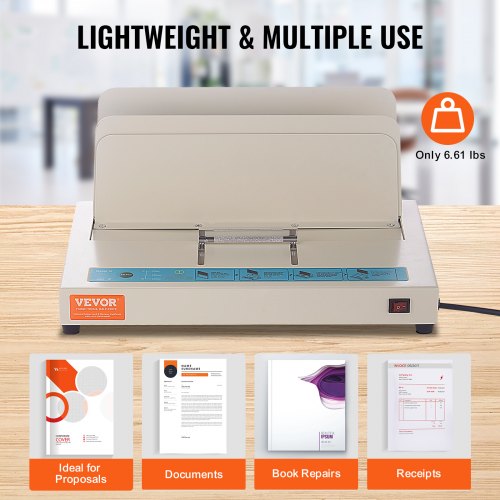 Thermal Binding Machine 500 Sheets Capacity Book Binding Machine Thermal