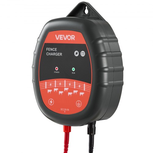 Electric Fence Charger 10kV 1J AC DC Electric Fence Energizer with LED