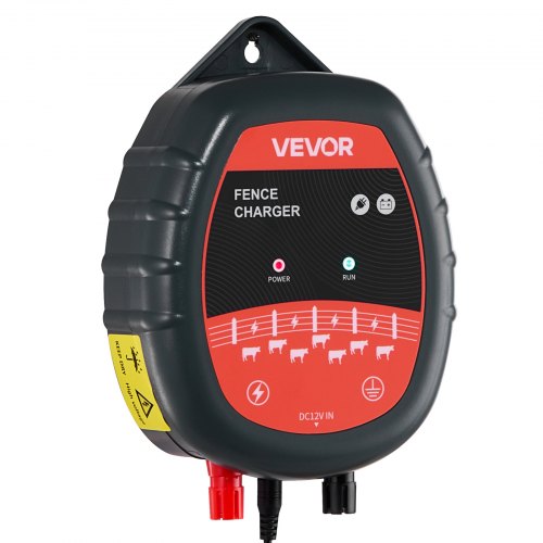 Electric Fence Charger 10kV 1J AC DC Electric Fence Energizer with LED