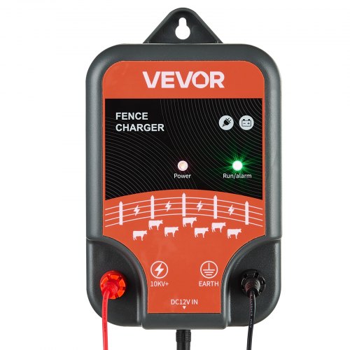 Electric Fence Charger 10kV 2J AC DC Electric Fence Energizer with LED