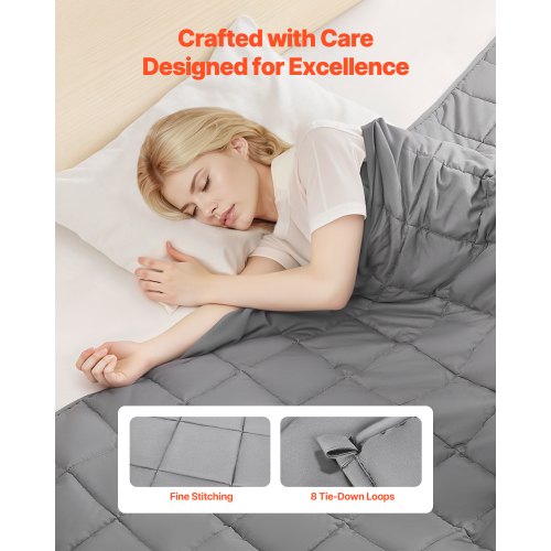 Weighted Blanket 25 lbs 88 x 104 in King Size Cooling Breathable Heavy