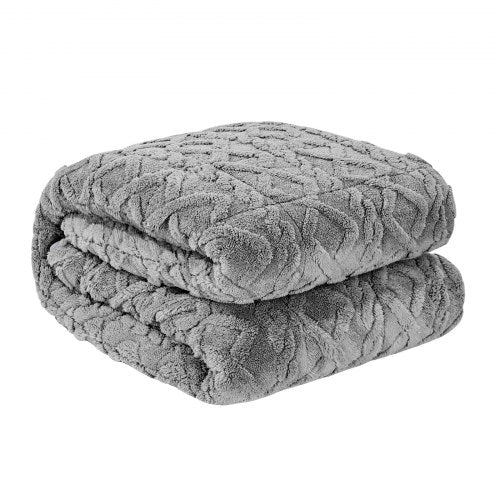 Weighted Blanket 20 lbs 60 x 80 in Queen Size Sherpa Fleece Heavy Blanket