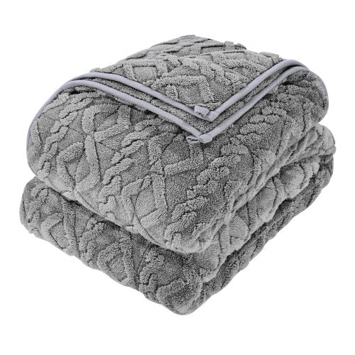Weighted Blanket 20 lbs 60 x 80 in Queen Size Sherpa Fleece Heavy Blanket