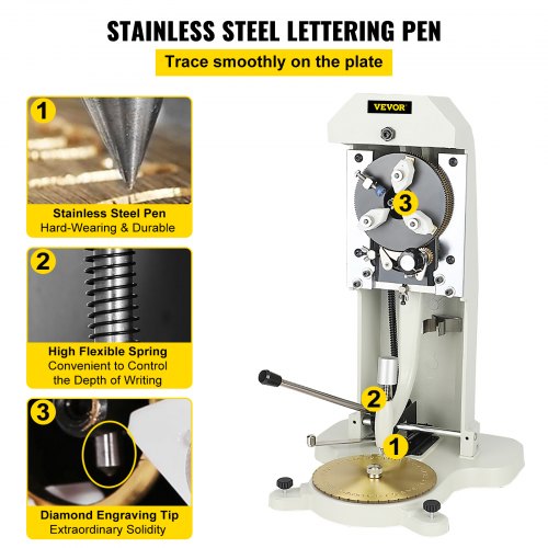 Inside Ring Engraver Double Sided Dial Ring Engraver Stamper 15mm2.0mm