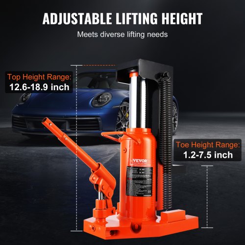 Hydraulic Toe Jack 10 Ton On Toe Toe Jack Lift 20 Ton On Top Lift Capacity