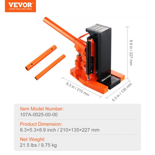 Hydraulic Toe Jack 25 Ton On Toe Toe Jack Lift 5 Ton On Top Lift Capacity