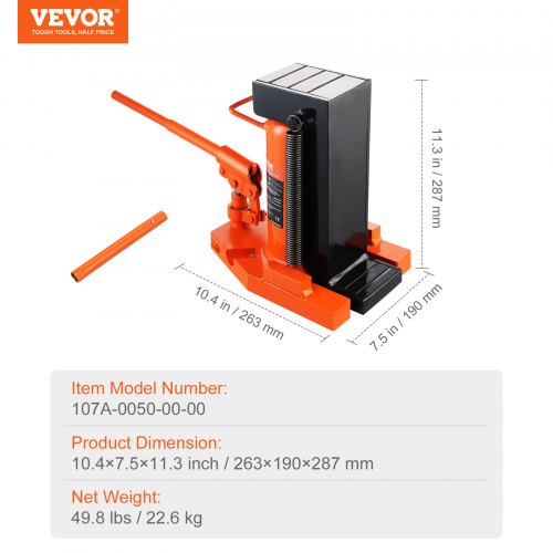 Hydraulic Toe Jack 5 Ton On Toe Toe Jack Lift 10 Ton On Top Lift Capacity