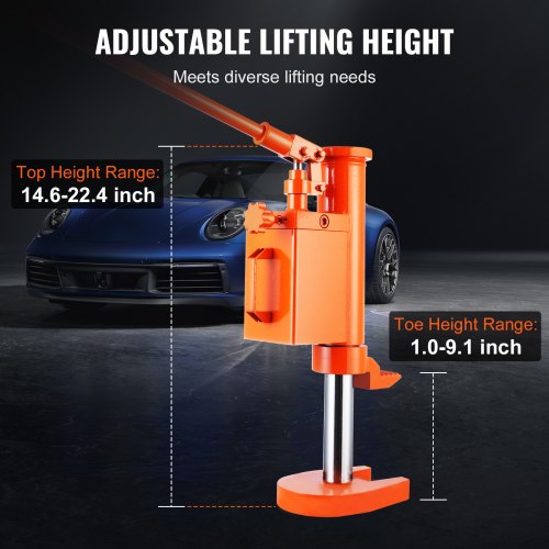 Hydraulic Toe Jack 5 Ton On Toe Toe Jack Lift 10 Ton On Top Lift Capacity