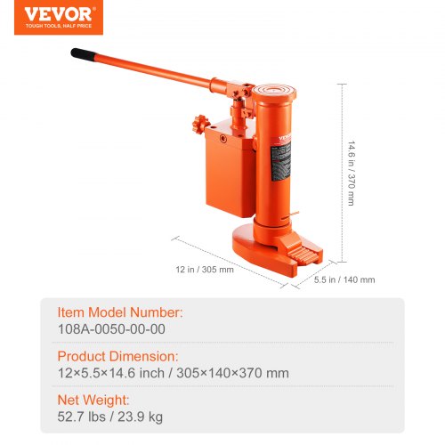 Hydraulic Toe Jack 5 Ton On Toe Toe Jack Lift 10 Ton On Top Lift Capacity