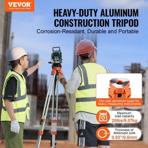 Laser Level Tripod Stand 5811 Thread Mount 16536555 inch Height