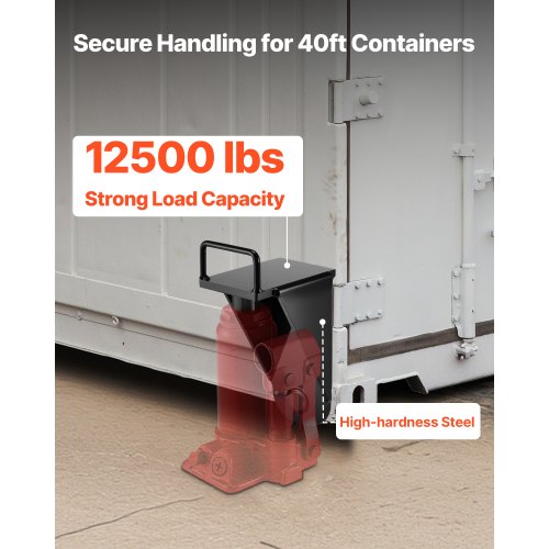 Shipping Container Jack Lug with UShaped Handle 1Pack Storage Leveler