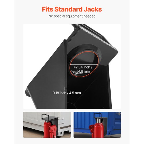 Shipping Container Jack Lug with UShaped Handle 1Pack Storage Leveler