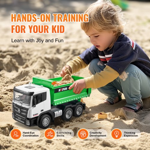RC Dump Truck Toy 9Channel 118 Scale Remote Control Dump Truck RC