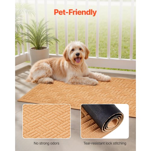 Door Mat 29.53 x 17.72 Inch Front Door Mat Outside Entrance with Nonslip