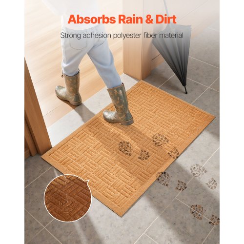 Door Mat 29.53 x 17.72 Inch Front Door Mat Outside Entrance with Nonslip