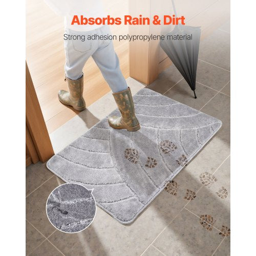 Door Mat 35.83 x 24.02 Inch Front Door Mat Outside Entrance with Nonslip