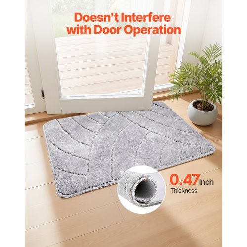 Door Mat 35.83 x 24.02 Inch Front Door Mat Outside Entrance with Nonslip