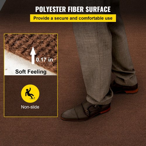 Marine Carpet 6 x 18 ft Boat Carpeting Deep Brown Marine Grade Boat