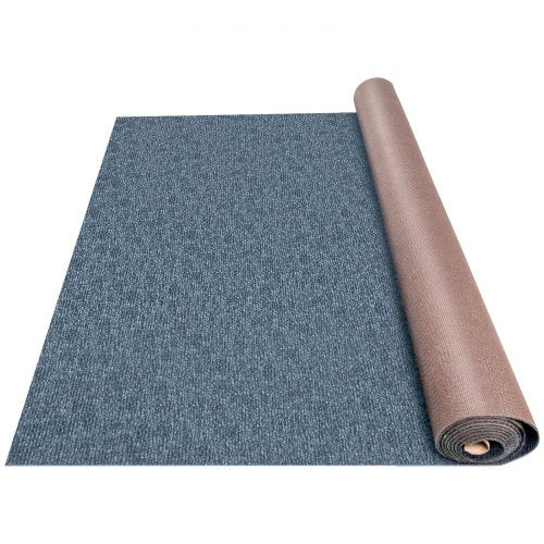 Gray Marine Carpet 6 ft x 18 ft Boat Carpet Rugs Indoor Outdoor Rugs for Patio