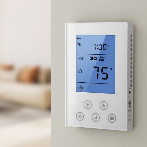 7Day Programmable Thermostat Home Thermostats for Radiant Underfloor