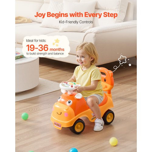 Ride On Toddler Push Car Push Car for Toddler 19 to 36 Months Kids Ride