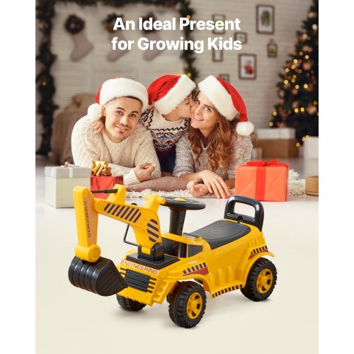 Ride On Toddler Car Push Car for Toddler 19 to 36 Months Excavator Digger