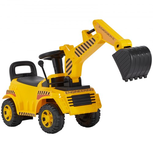 Ride On Toddler Car Push Car for Toddler 19 to 36 Months Excavator Digger