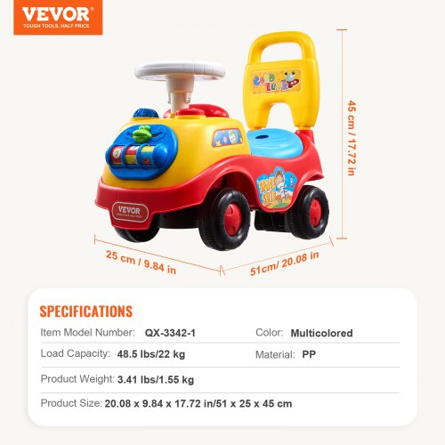 Ride On Push Car for Toddlers Ages 13 Ride Racer Sit to Stand Toddler