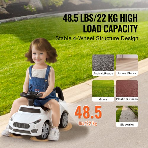Ride On Push Car for Toddlers Ages 13 Ride Racer Sit to Stand Toddler