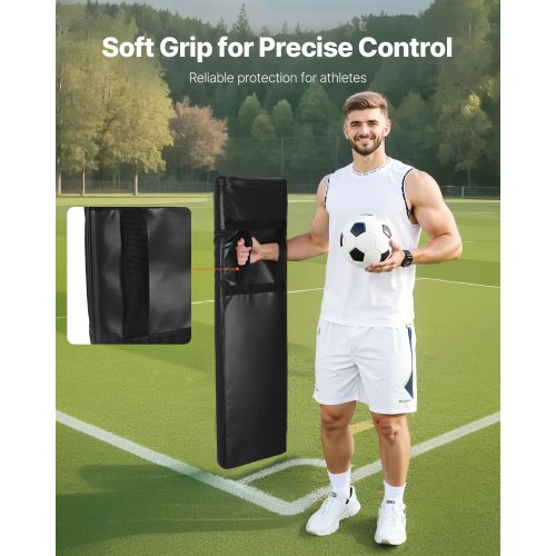 Football Tackling Dummy 42.5 in PVC Step Over Dummy HighDensity Sponge