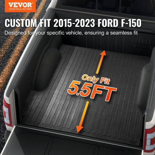 Truck Bed Mat Fits for 20152023 Ford F150 5.5 FT Short Bed 665 x 64