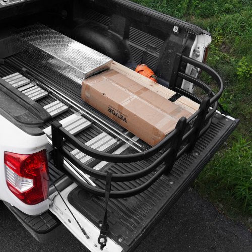 Truck Bed Extender Aluminum Retractable Tailgate Extender 55568 Fits