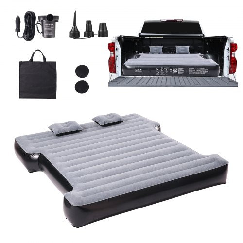 Truck Bed Air Mattress for 5558 ft Full Size Short Truck Beds
