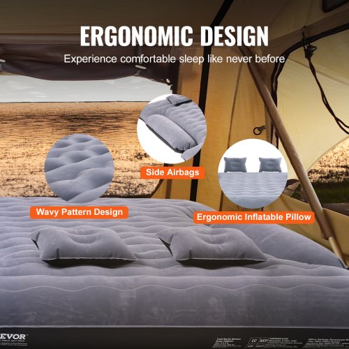 Truck Bed Air Mattress for 665 ft Full Size Truck Beds Inflatable Air
