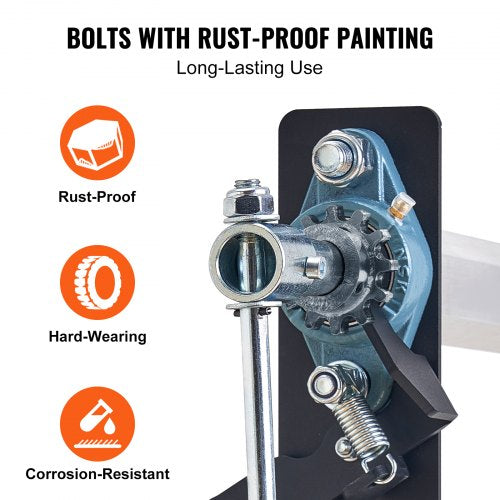 Hand Crank Tarp Roller Kit 64 to 104 Wide Aluminum Alloy Manual Cab