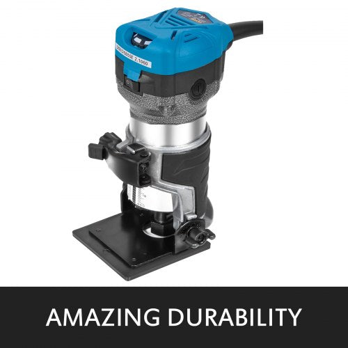800W Max Torque Variable Speed 30000RPM Compact Router with Collets 14