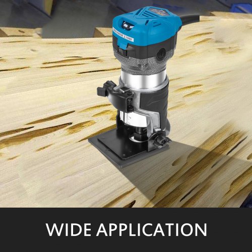 800W Max Torque Variable Speed 30000RPM Compact Router with Collets 14