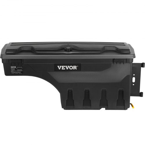 Truck Bed Storage Box Lockable Lid Waterproof ABS Wheel Well Tool Box 66