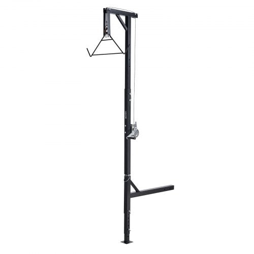 Truck Hitch Game Hoist 400 lbs Load Capacity Hunting Deer Hoist with 2inch
