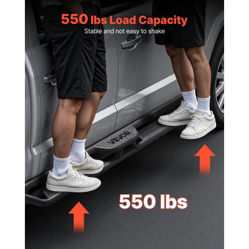 Running Boards 6 Inches Side Steps Compatible with 20052023 Toyota Tacoma