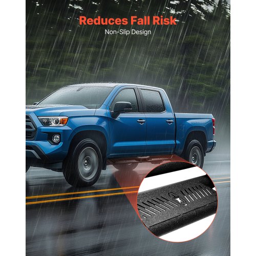Running Boards 6 Inches Side Steps Compatible with 20092018 Dodge Ram 1500 1