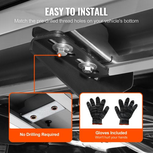 Running Boards 6 Step Bars Compatible with 20092018 Dodge Ram