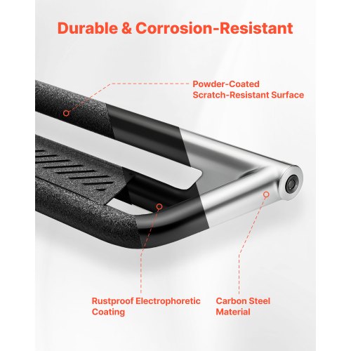 Running Boards 6 Inches Side Steps Compatible with 20152025 Chevy
