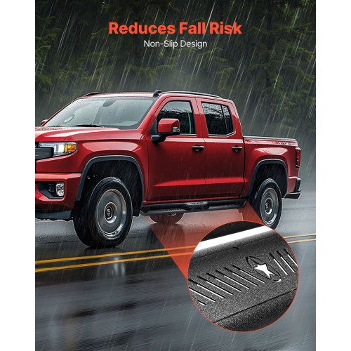 Running Boards 6 Inches Side Steps Compatible with 20152025 Chevy