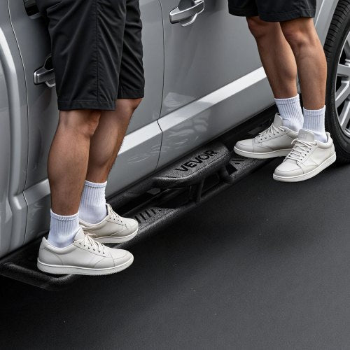 Running Boards 6 Inches Side Steps Compatible with 20182025 Jeep Wrangler