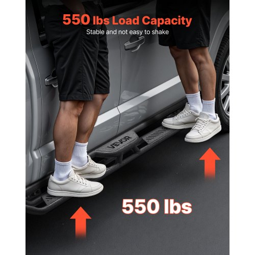 Running Boards 6 Inches Side Steps Compatible with 20192025 Dodge Ram 1500 1